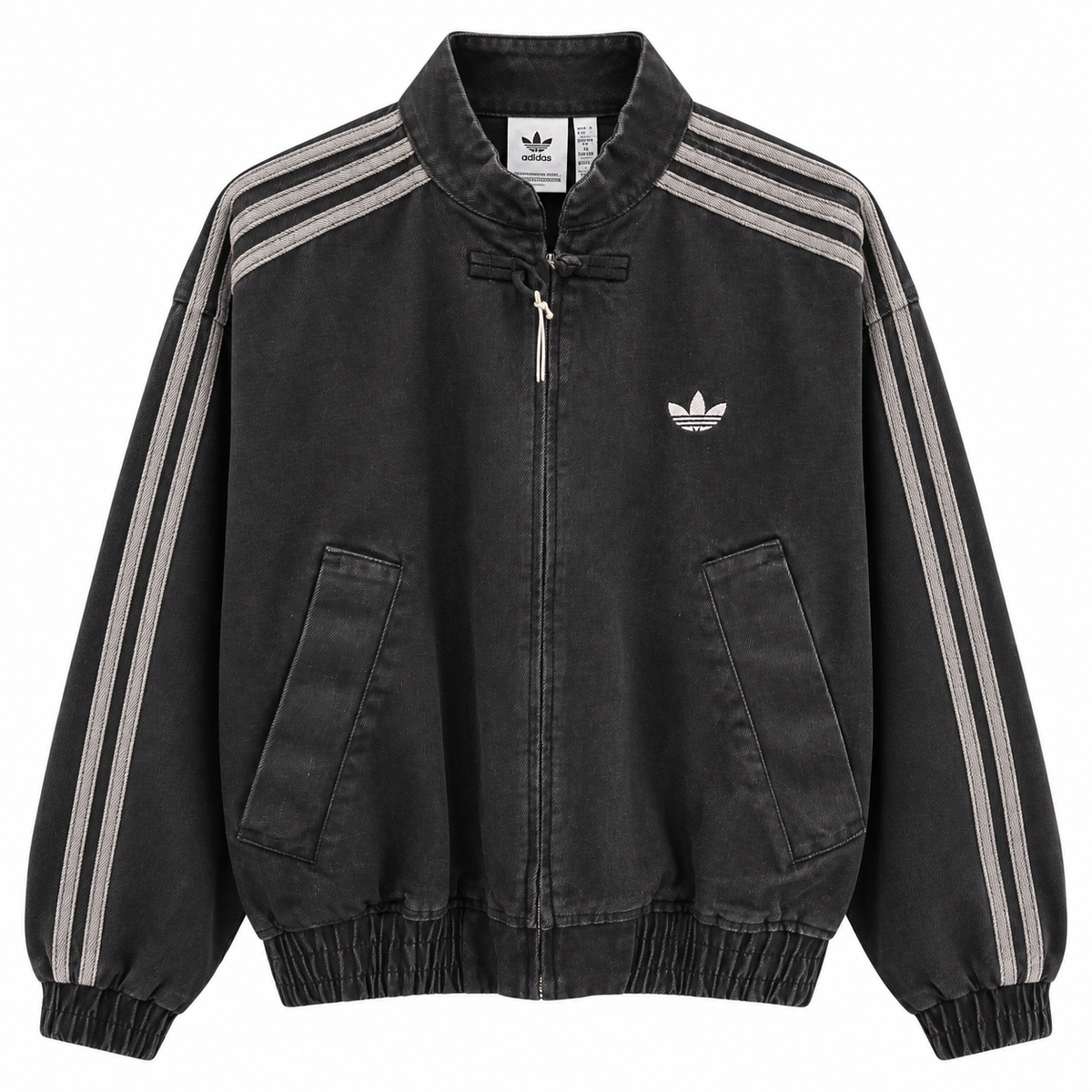 Adidas Originals Black Denim Track Jacket
