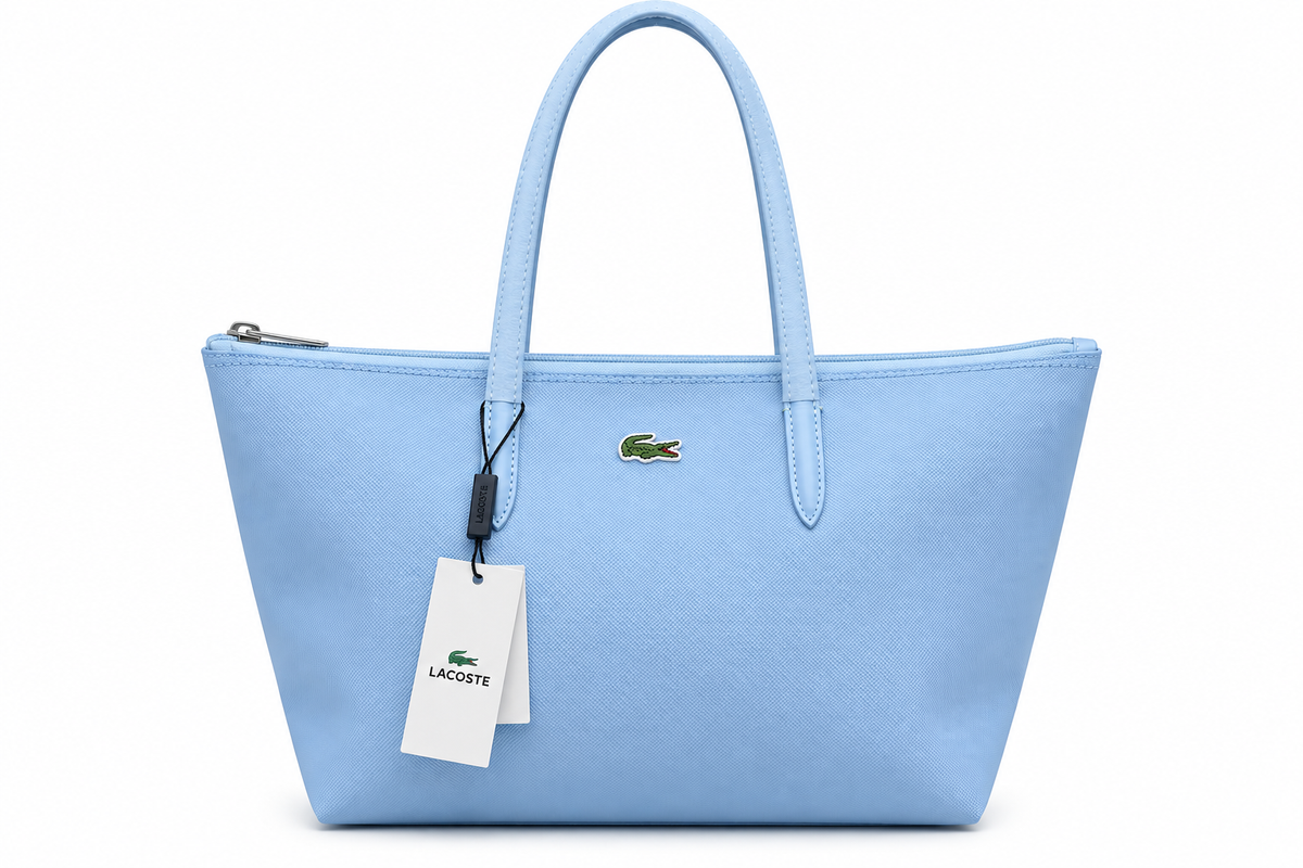 Lacoste L.12.12 Concept Large Shopping Bag – Light Blue