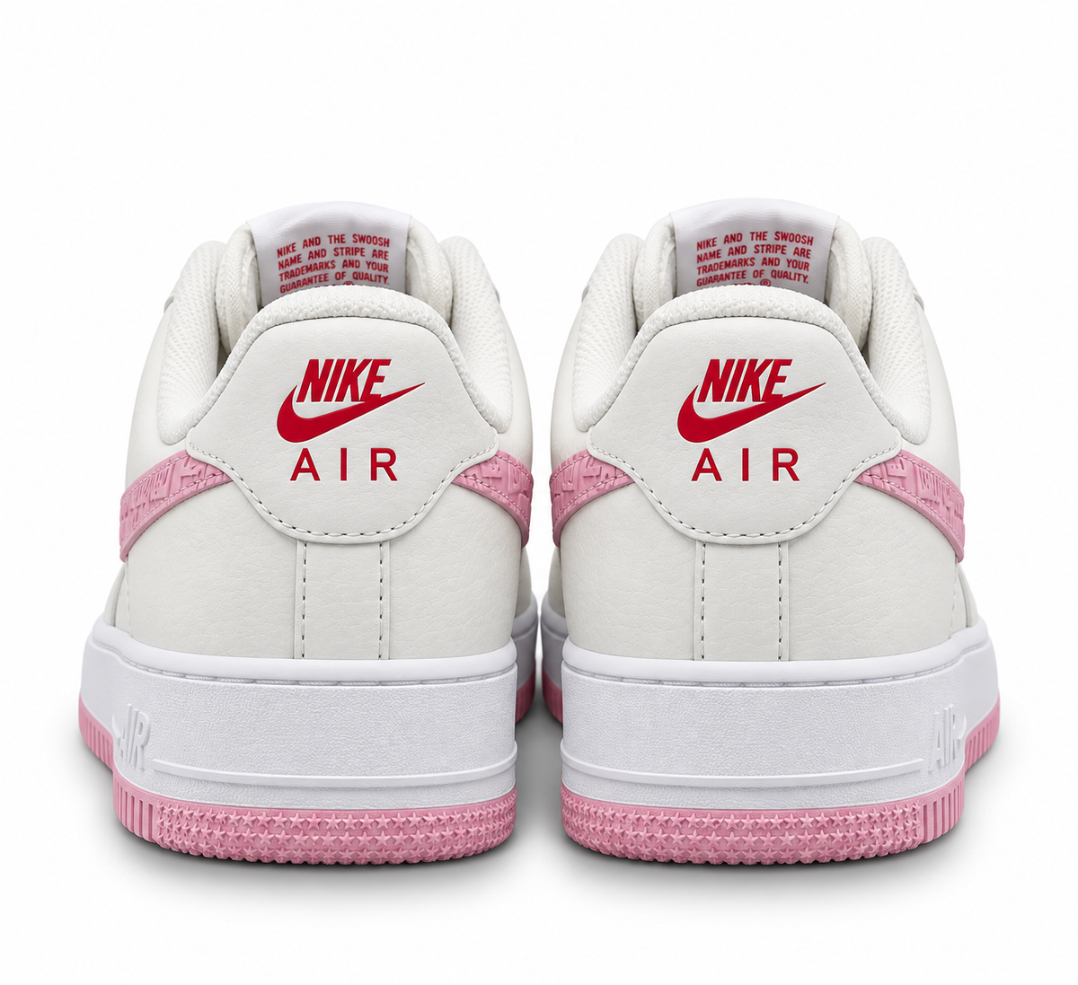 Nike Air Force 1 Low – White & Pink Love