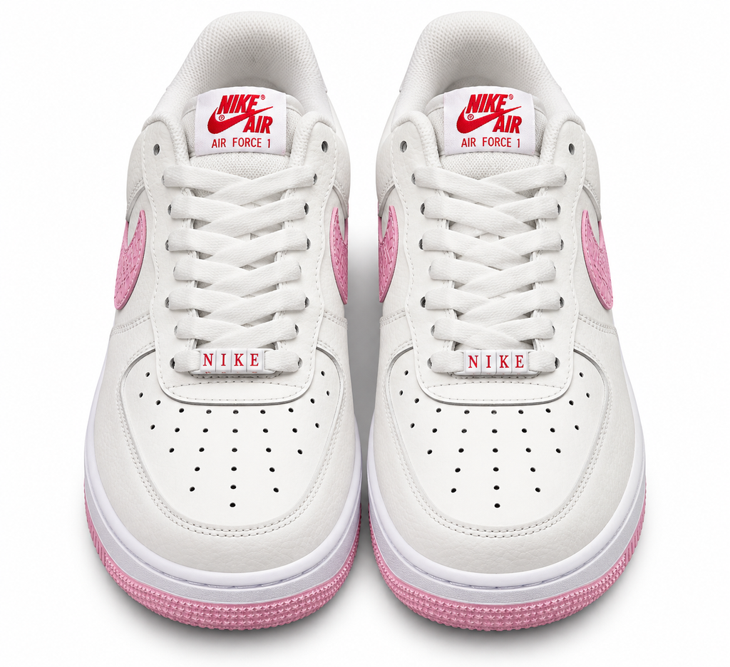 Nike Air Force 1 Low – White & Pink Love