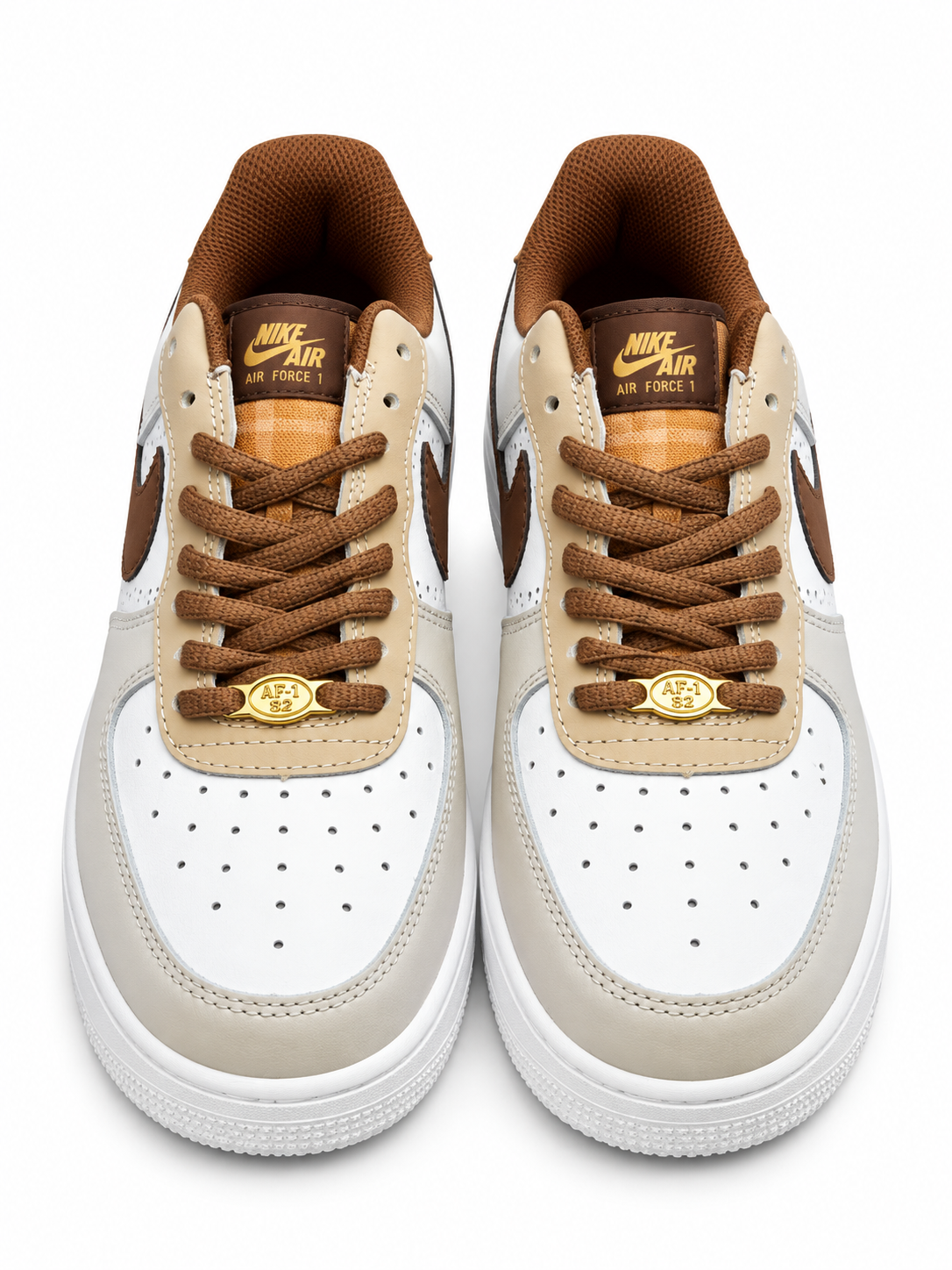 Nike Air Force 1 Low – Cream & Mocha