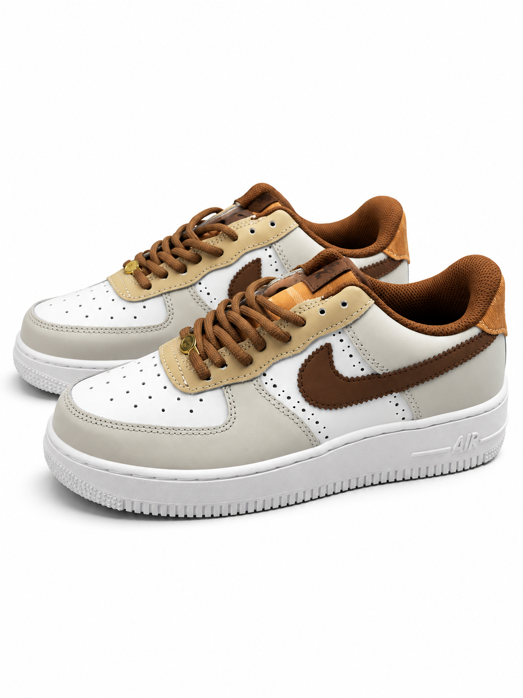 Nike Air Force 1 Low – Cream & Mocha
